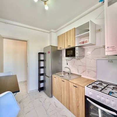 Rental of a modern 2-room apartment, Militari Residence, Chiajna, Bucharest, Romania
